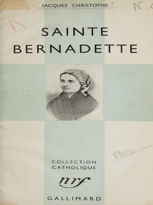 cover image of Sainte Bernadette
